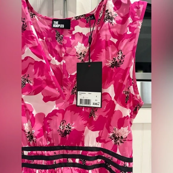 the kooples pink silk dress The Kooples